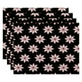 thumbnail image 1 of Simply Daisy 18" x 14" Christmas Stars 1 Geometric Print Placemats, Set of 4, 1 of 2