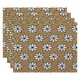 thumbnail image 1 of Simply Daisy 18" x 14" Christmas Stars 1 Geometric Print Placemats, Set of 4, 1 of 2
