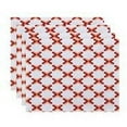 thumbnail image 1 of Simply Daisy 18" x 14" Criss Cross Geometric Print Placemat (Set of 4), 1 of 2