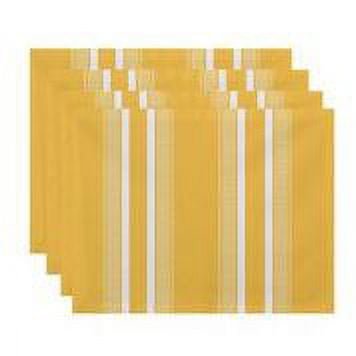 Simply Daisy 18" x 14" Dashing Stripe Stripe Print Placemat (Set of 4)