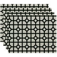 thumbnail image 1 of Simply Daisy 18" x 14" Don't Fret Geometric Print Placemats, Set of 4, 1 of 1