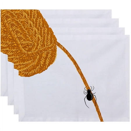 Simply Daisy 18" x 14" Eensy Weensy Spider Holiday Print Placemat