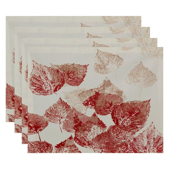 Simply Daisy 18" x 14" Fall Memories Floral Print Placemat