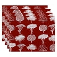 thumbnail image 1 of Simply Daisy 18" x 14" Field of Trees Floral Print Placemat, 1 of 2