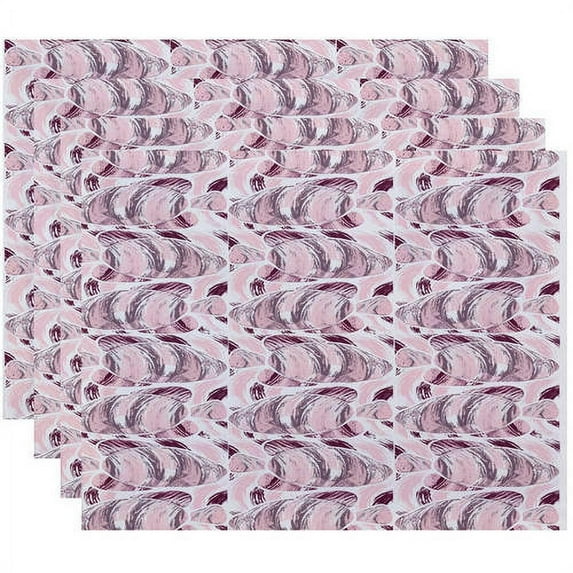 Simply Daisy 18" x 14" Fishwich Animal Print Placemats, Set of 4