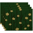 thumbnail image 1 of Simply Daisy 18" x 14" Floral Print Placemats, Set of 4, 1 of 1
