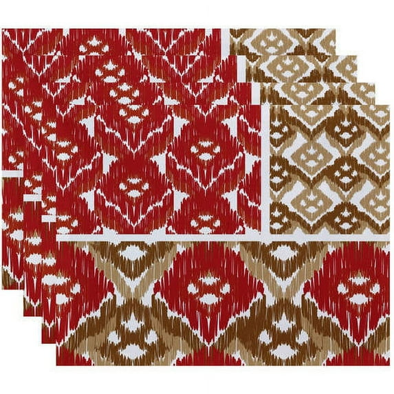 Simply Daisy 18" x 14" Free Spirit Geometric Print Placemat