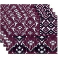 thumbnail image 1 of Simply Daisy 18" x 14" Free Spirit Geometric Print Placemats, Set of 4, 1 of 1