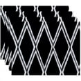 thumbnail image 1 of Simply Daisy 18" x 14" Gate Keeper Geometric Print Placemat, 1 of 1