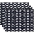 thumbnail image 1 of Simply Daisy 18" x 14" Geo-Craze Geometric Print Placemat, 1 of 1