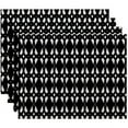 thumbnail image 1 of Simply Daisy 18" x 14" Geo-Craze Geometric Print Placemats, Set of 4, 1 of 1