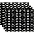 thumbnail image 1 of Simply Daisy 18" x 14" Geo-Craze Geometric Print Placemats, Set of 4, 1 of 1