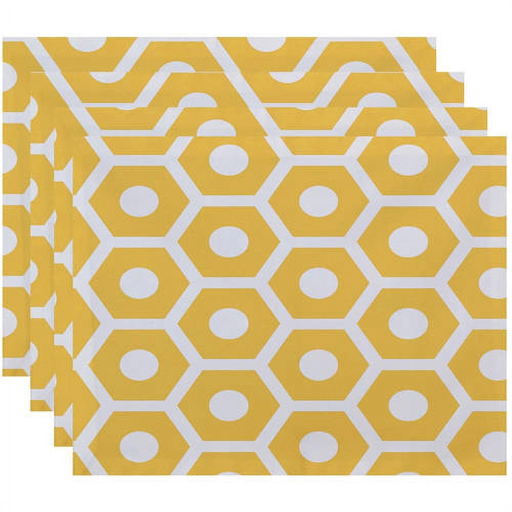Simply Daisy 18" x 14" Geometric Decorative Placemat