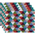 thumbnail image 1 of Simply Daisy 18" x 14" Geometric Decorative Placemat, 1 of 1