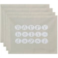 thumbnail image 1 of Simply Daisy 18" x 14" Happy Holidays Word Print Placemat, 1 of 1