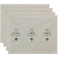 thumbnail image 1 of Simply Daisy 18" x 14" Hearty Holidays Holiday Print Placemats, Set of 4, 1 of 1