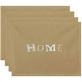thumbnail image 1 of Simply Daisy 18" x 14" Home Word Print Placemats, Set of 4, 1 of 1