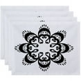 thumbnail image 1 of Simply Daisy 18" x 14" Ikat Mandala Geometric Print Placemats, Set of 4, 1 of 1