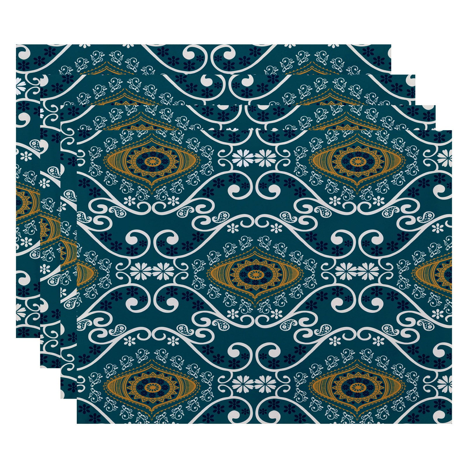 Simply Daisy 18" x 14" Illuminate Geometric Print Placemat