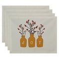thumbnail image 1 of Simply Daisy 18" x 14" Joy Floral Print Placemats, Set of 4, 1 of 2