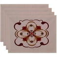 thumbnail image 1 of Simply Daisy 18" x 14" Kaleidoscope Geometric Print Placemat, 1 of 1