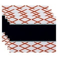thumbnail image 1 of Simply Daisy 18" x 14" Knot Fancy Geometric Print Placemat, Set of 4, 1 of 4