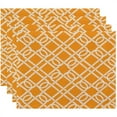 thumbnail image 1 of Simply Daisy 18" x 14" Know the Ropes Geometric Print Placemats, Set of 4, 1 of 1