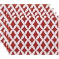 thumbnail image 1 of Simply Daisy 18" x 14" Lattice Kravitz Geometric Print Placemat, 1 of 1