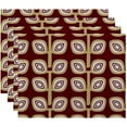 thumbnail image 1 of Simply Daisy 18" x 14" Leaf Tree Geometric Print Placemat, 1 of 1