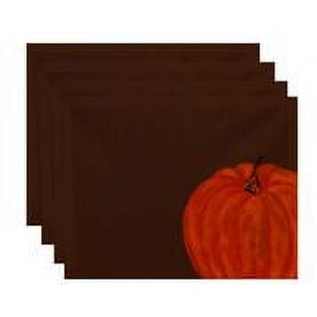 Simply Daisy 18" x 14" Li'l Pumpkin Holiday Print Placemat
