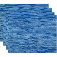 thumbnail image 1 of Simply Daisy 18" x 14" Marled Knit Geometric Print Placemats, Set of 4, 1 of 1