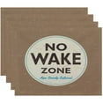 thumbnail image 1 of Simply Daisy 18" x 14" Nap Zone Word Print Placemats, Set of 4, 1 of 1