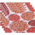 thumbnail image 1 of Simply Daisy 18" x 14" Olivia Floral Print Placemat (Set of 4), 1 of 5