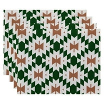 Simply Daisy 18" x 14" Patna Geometric Print Placemat