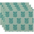 thumbnail image 1 of Simply Daisy 18" x 14" Petal Pusher Floral Print Placemats, Set of 4, 1 of 1