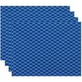 thumbnail image 1 of Simply Daisy 18" x 14" Read Between the Lines Geometric Print Placemats, Set of 4, 1 of 1