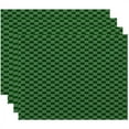 thumbnail image 1 of Simply Daisy 18" x 14" Read Between the Lines Geometric Print Placemats, Set of 4, 1 of 1