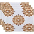 thumbnail image 1 of Simply Daisy 18" x 14" Rhapsody Geometric Print Placemats, Set of 4, 1 of 1