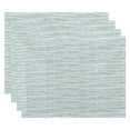 thumbnail image 1 of Simply Daisy 18" x 14" Rolling Waves Geometric Print Placemat, Set of 4, 1 of 5