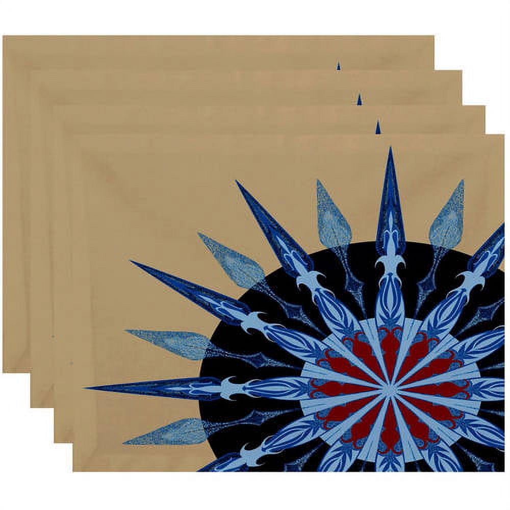 Simply Daisy 18" x 14" Sailor's Delight Geometric Print Placemat