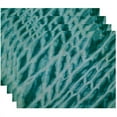 thumbnail image 1 of Simply Daisy 18" x 14" Shibori Stripe Geometric Print Placemats, Set of 4, 1 of 1