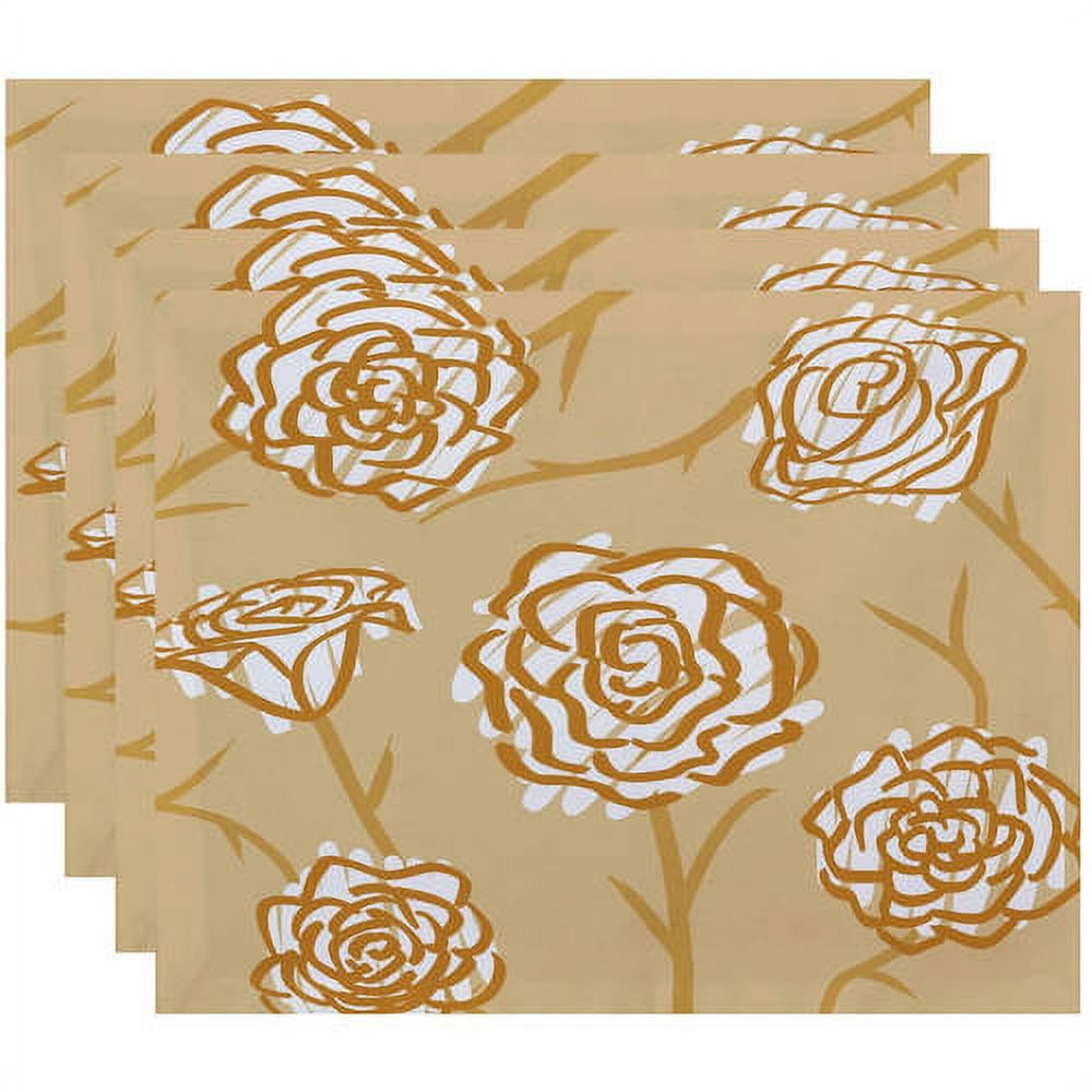 Simply Daisy 18" x 14" Spring Floral 2 Floral Print Placemat