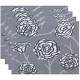 thumbnail image 1 of Simply Daisy 18" x 14" Spring Floral 2 Floral Print Placemat, 1 of 1