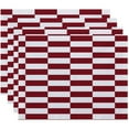 thumbnail image 1 of Simply Daisy 18" x 14" Stair Stepping Stripes Print Placemat, 1 of 1