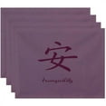 thumbnail image 1 of Simply Daisy 18" x 14" Tranquility Word Print Placemat, 1 of 1
