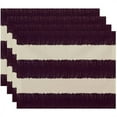 thumbnail image 1 of Simply Daisy 18" x 14" Twisted Stripe Stripe Print Placemats, Set of 4, 1 of 1