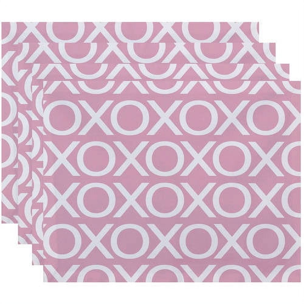 Simply Daisy 18" x 14" Valentine Print Placemat