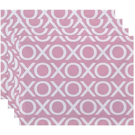 Simply Daisy 18" x 14" Valentine Print Placemat