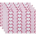 thumbnail image 1 of Simply Daisy 18" x 14" Valentine Print Placemat, 1 of 1