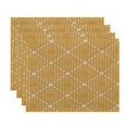 thumbnail image 1 of Simply Daisy 18" x 14-incg Dots and Dashes Geometric Print Placemat (Set of 4), 1 of 2
